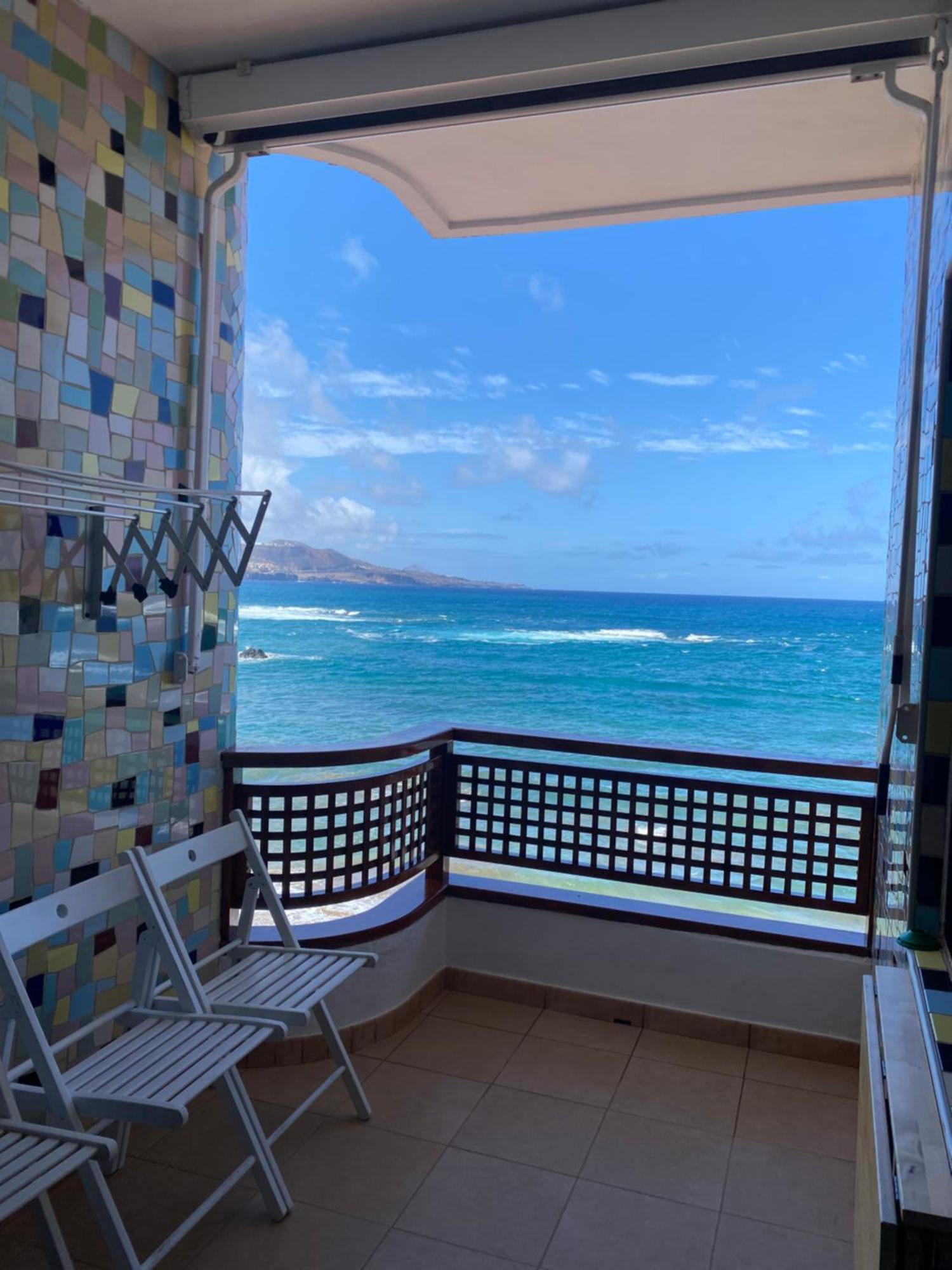 Estudio Luminoso, Primera Linea De Playa De Las Canteras Las Palmas de Gran Canaria Esterno foto